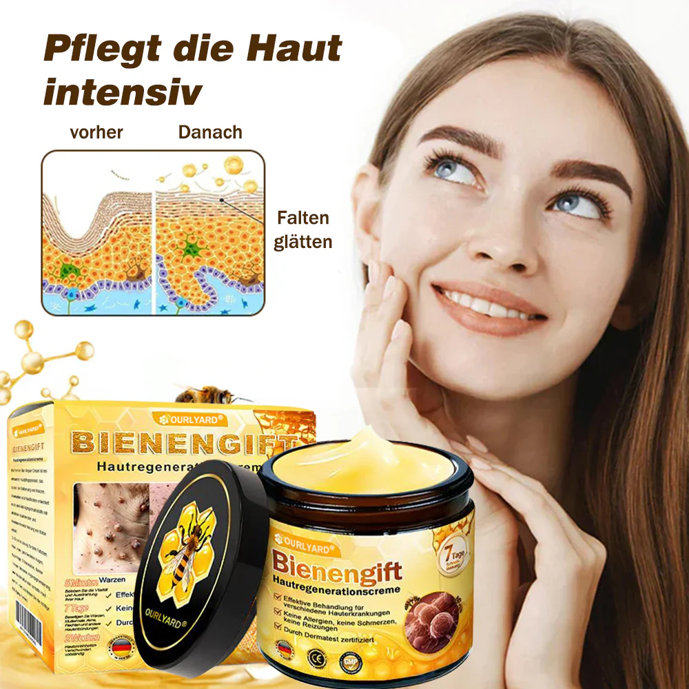 🌟Hergestellt und versendet aus Deutschland💖 Ourlyard® Bienengift Hautregenerationscreme 🔥 LETZTER TAG 80 % RABATT 🌟 - Image 11