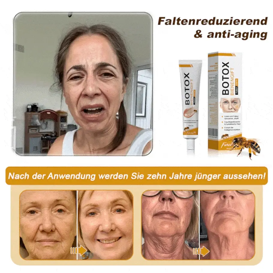 🌲𝐎𝐟𝐟𝐢𝐳𝐢𝐞𝐥𝐥𝐞𝐫 𝐒𝐭𝐨𝐫𝐞 | Letzter Tag der Aktion: 70 % Rabatt - 🌲Furzero™ Botox Bienenvenom Faltenentfernungscreme - Image 9