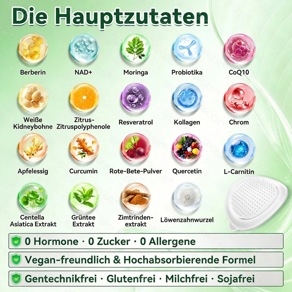 🇩🇪Offizieller Shop 🌿|👨‍⚕️🛡️ 𝗚𝗙𝗢𝗨𝗞® 𝗠𝗼𝗿𝗶𝗻𝗴𝗮 𝗕𝗲𝗿𝗯𝗲𝗿𝗶𝗻𝗲𝘅 𝗡𝗔𝗗+ 𝟭𝟬-𝗶𝗻-𝟭 𝗡𝗮𝗻𝗼-𝗠𝗶𝗸𝗿𝗼𝗻𝗮𝗱𝗲𝗹-𝗣𝗮𝘁𝗰𝗵 (𝗡𝘂𝗿 𝗲𝗶𝗻𝗺𝗮𝗹 𝘁ä𝗴𝗹𝗶𝗰𝗵, 𝘀𝗶𝗰𝗵𝘁𝗯𝗮𝗿𝗲 𝗩𝗲𝗿ä𝗻𝗱𝗲𝗿𝘂𝗻𝗴𝗲𝗻 𝗶𝗻 𝟳 𝗧𝗮𝗴𝗲𝗻) ✅ 𝗙ü𝗿 Ü𝗯𝗲𝗿𝗴𝗲𝘄𝗶𝗰𝗵𝘁, 𝗹𝗼𝗰𝗸𝗲𝗿𝗲 𝗛𝗮𝘂𝘁, 𝗗𝗶𝗮𝗯𝗲𝘁𝗲𝘀, 𝗦𝗰𝗵𝗹𝗮𝗳𝗮𝗽𝗻𝗼𝗲, 𝗚𝗲𝗹𝗲𝗻𝗸𝗽𝗿𝗼𝗯𝗹𝗲𝗺𝗲 𝘂𝗻𝗱 𝗺𝗲𝗵𝗿⬇️ - Image 8