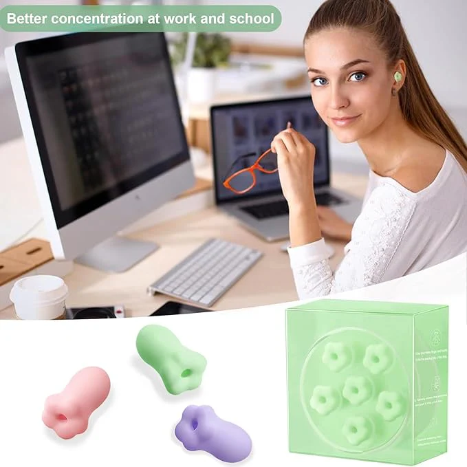 3 Pairs Ear Plugs for Sleeping Noise Cancelling 38dB SNR Reusable Soft Foam Earplugs for Noise Reduction, Hearing Protection Ear Plugs for Travel, Concerts,Study, Work, Sleep - Image 5