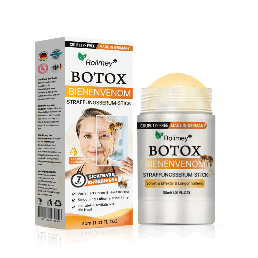 🌲🇩🇪Hergestellt in Deutschland🌲Rolimey® Botox-Bienenvergiftungsstraffungsserum-Stick🔥LETZTER TAG 70% RABATT - Image 10