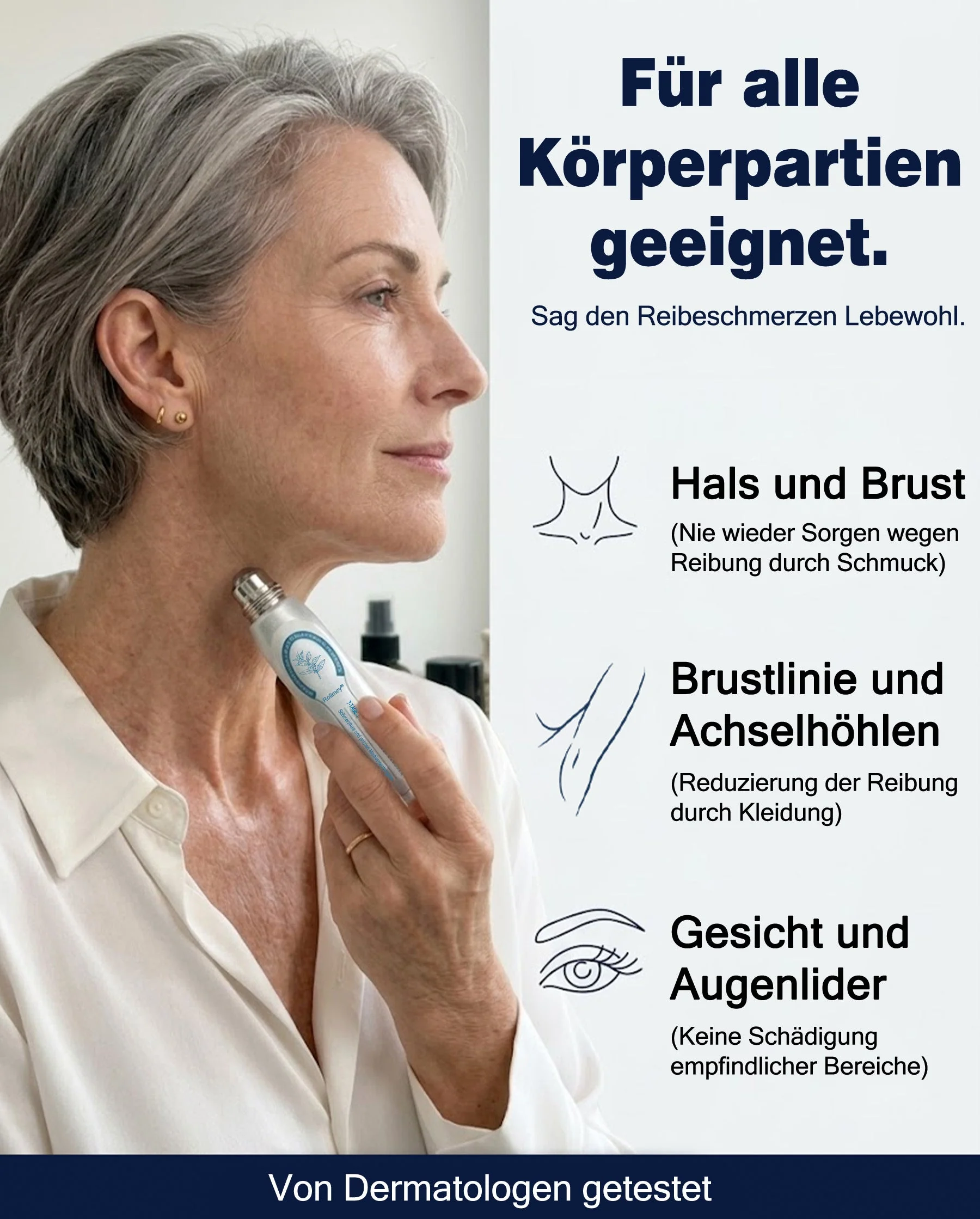 Rolimey® 7-Tage Tag- & Spot-Entferner🆕 (𝐙𝗲𝗿𝗼 𝐏𝗮𝗶𝗻, 𝐙𝗲𝗿𝗼 𝐒𝗰𝗮𝗿𝘀 Roll-On) ✅ Geeignet für: Hauttags, Flecken, Muttermale, Warzen, Blasen, Ekzeme, Schuppen, Hautkeratosen, Akne, Hautwucherungen, Narben, Geburtstagsmale 👩‍⚕️ - Image 6