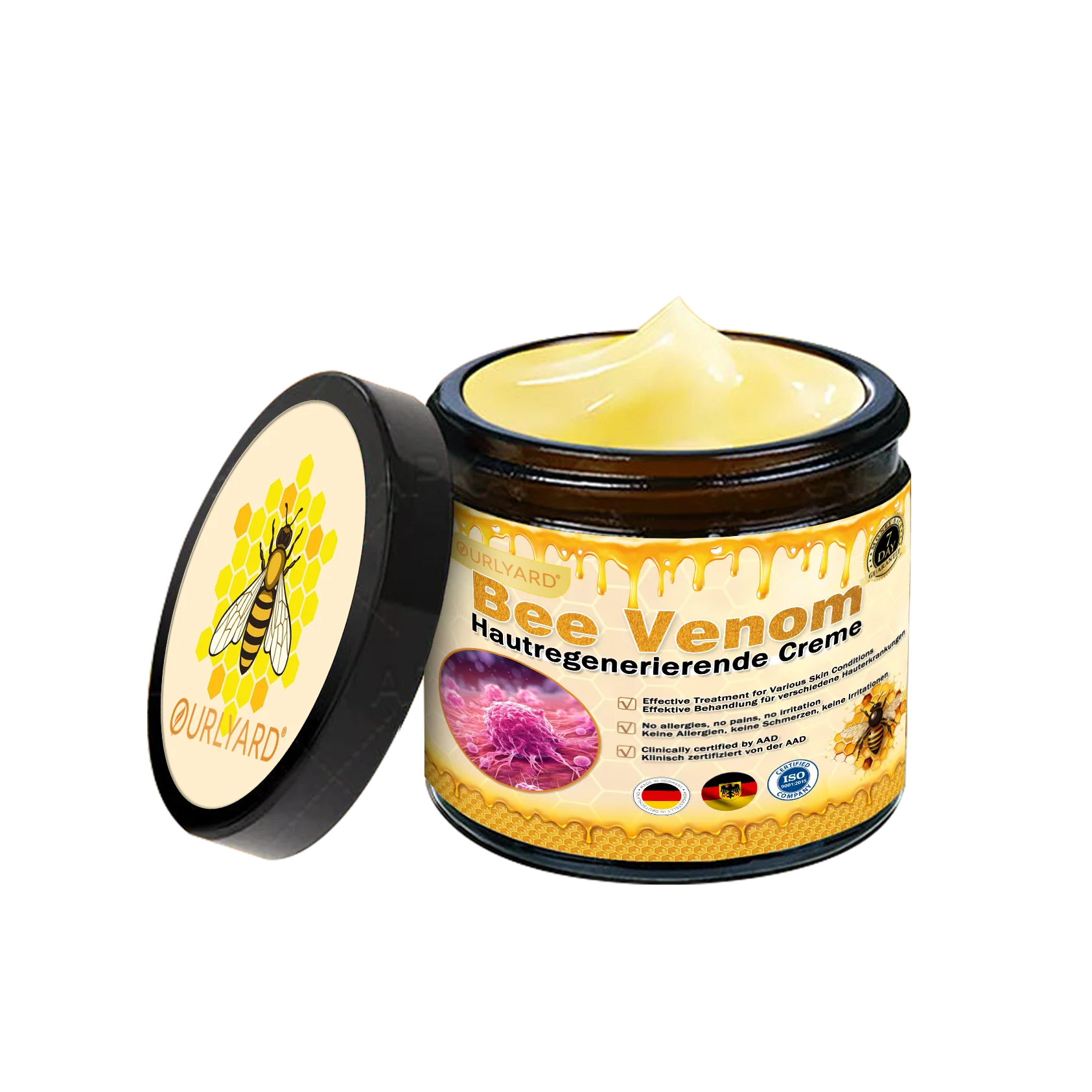 🌙🌙Ourlyard® Bienengift Pro Umfassende Creme — 🔥Begrenzte Zeit 80 % RABATT🔥 - Image 14