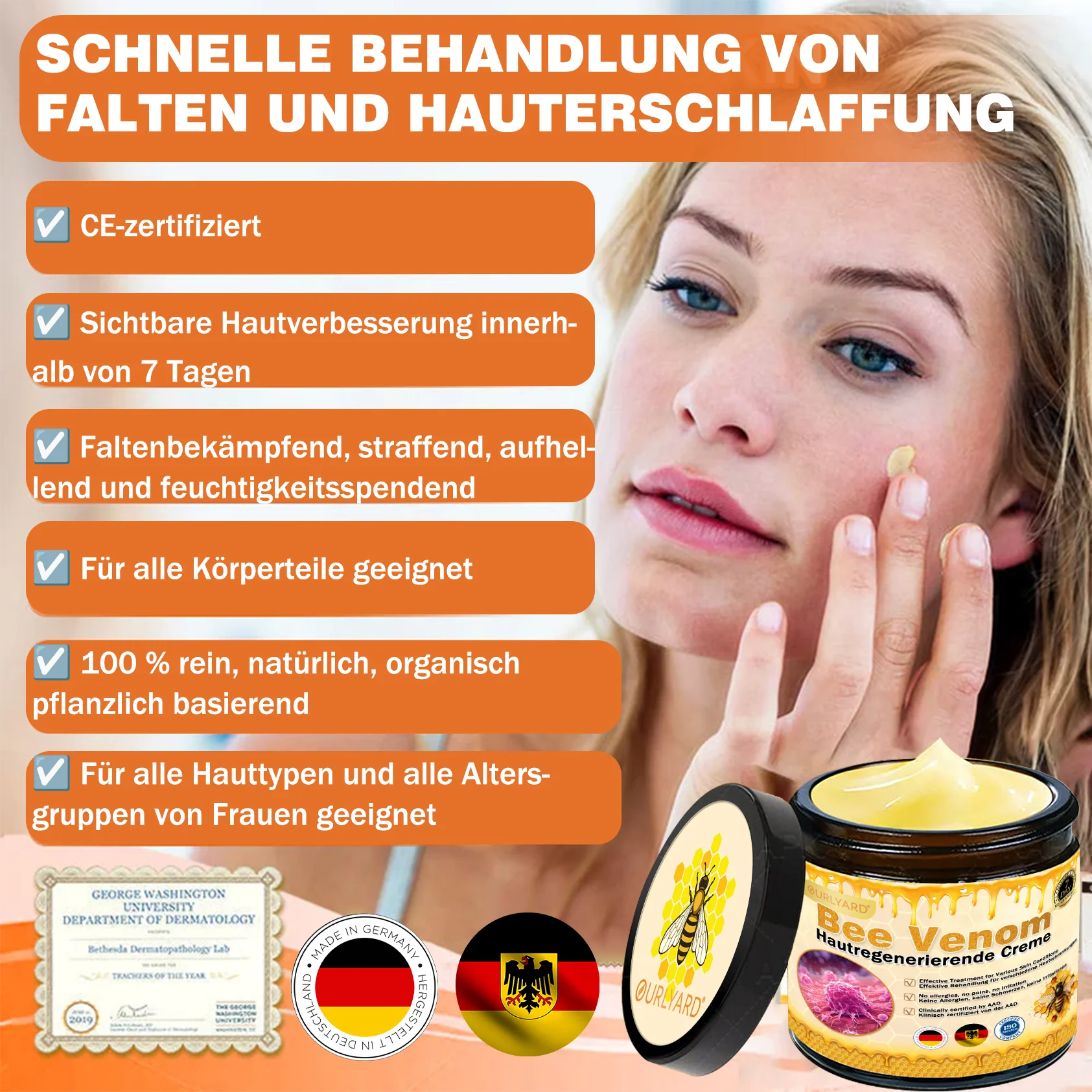 🌙🌙Ourlyard® Bienengift Pro Umfassende Creme — 🔥Begrenzte Zeit 80 % RABATT🔥 - Image 18