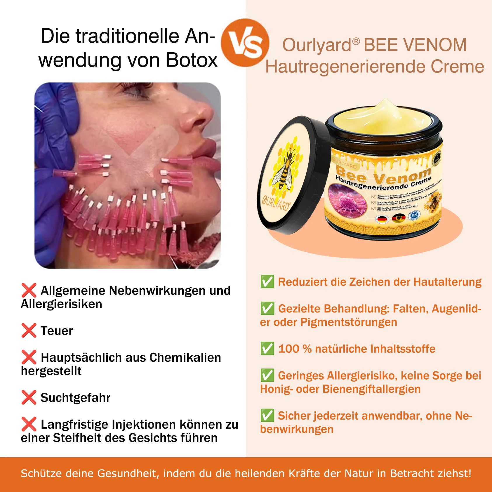 🌙🌙Ourlyard® Bienengift Pro Umfassende Creme — 🔥Begrenzte Zeit 80 % RABATT🔥 - Image 2
