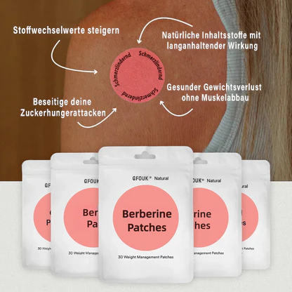 🍒 Berberin-Abnehm-Patch: Kontrollieren Sie Ihren Appetit, steigern Sie Ihre Energie und reduzieren Sie Stress auf natürliche Weise. - Image 3