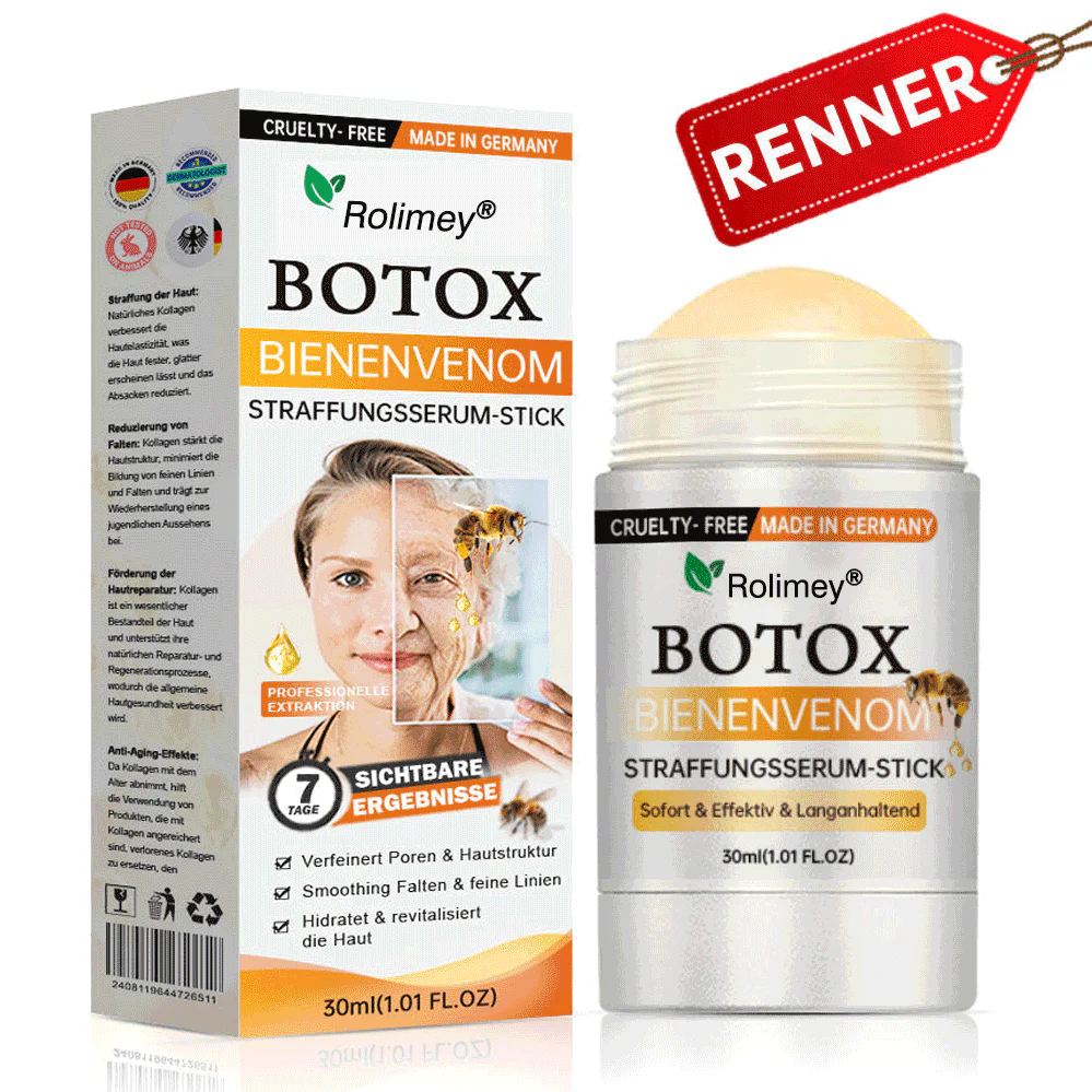 🇩🇪Hergestellt in Deutschland🍋‍🟩ROLIMEY® Botox-Bienenvergiftungsstraffungsserum-Stick🍃LETZTER TAG 70% RABATT