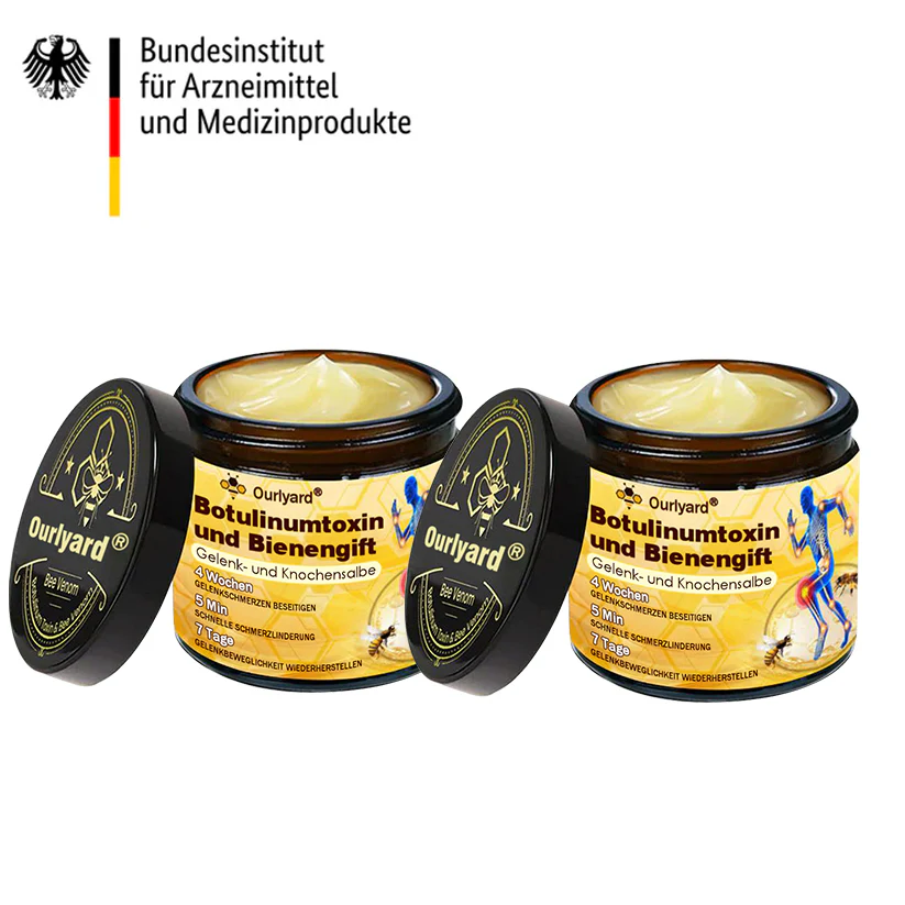 🇩🇪Offizieller Shop: Ourlyard® Bienengift-Schmerzlinderungs Knochenheilungs Creme 💥Deutsche orthopädische (DOUG) Zulassung(Reduzierung von Gelenkschwellungen, Schmerzen, Steifheit, Rötungen, Wärme, Muskelkater und Gelenkmüdigkeit) - Image 11