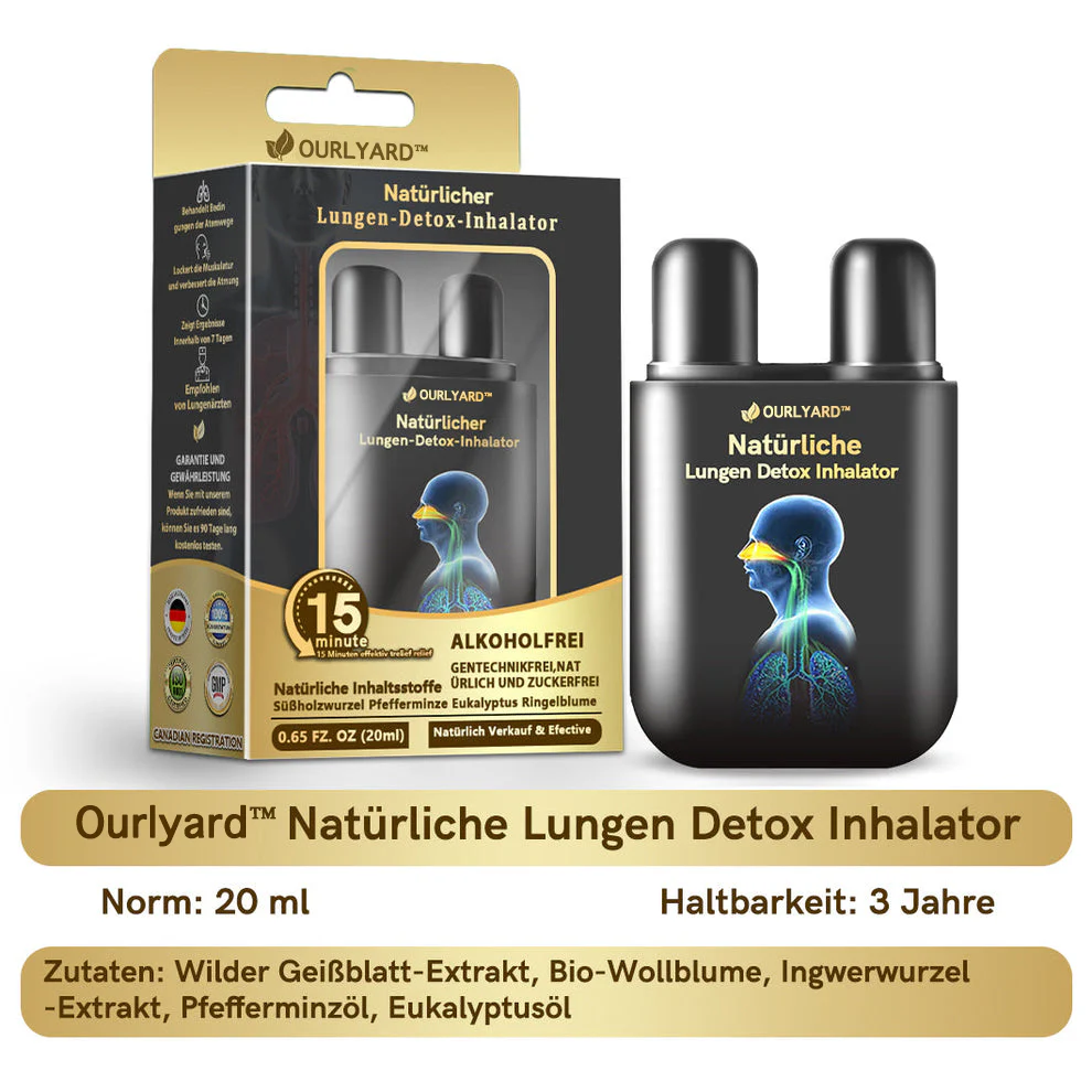 💕Offizieller Shop|🔥Ourlyard™ Natürlicher Lungen-Detox-Inhalator👨⚕️BfArM-certification(🎅 Weihnachts-Sonderangebot-💝LETZTER TAG 50% RABATT 💝) - Image 9