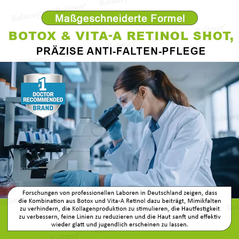 ✅Jetzt jugendliche Haut zurückgewinnen 💫Rolimey® Botox & Vita-A Retinol Shot Falten-Lift Straffungscreme - Image 9